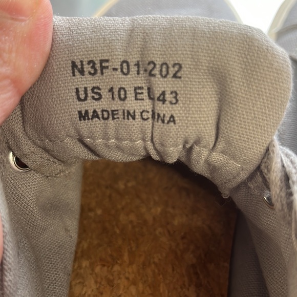 new republic shoes gray canvas - Picture 4 of 8